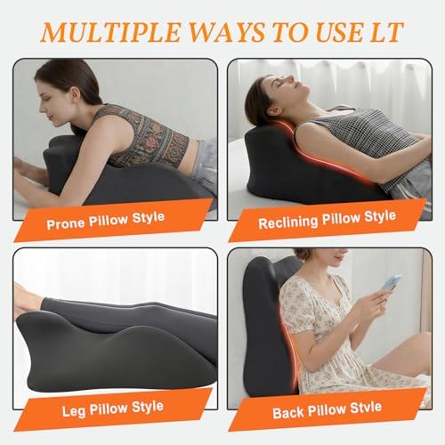 Yuanjing Large Size Ergonomic Memory Foam Wedge Firm Pillow - Image 6