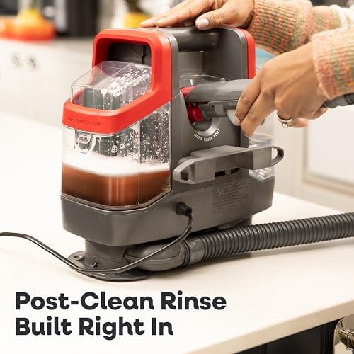 Hoover Spotless Mini Portable Spot Cleaner FH12300, Carpet and Upholstery Cleaner for Stairs, Furniture, Pet Messes and Cars, Compact Design, Easy Fill Tank, Self-Cleaning Hose, Lightweight - Image 5
