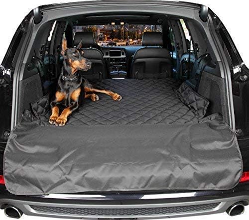4Knines Heavy-Duty SUV Cargo Liner for Dogs, Black Large | K9-Shield waterproof layer, non-slip backing, quick-release clips for easy install and cleanup. Machine washable. - Image 7