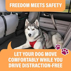 Active Pets Black Car Seat Belt for Dogs 2 Pack, Attaches to Harness & Collar, Adjusts 18" - 24" Safety & Comfort Travel Restraint System Fits Small - Large Pups, Seatbelt Pet Supplies & Accessories - Image 4
