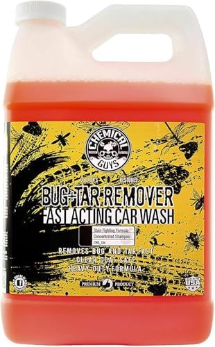 Chemical Guys, Bug & Tar Heavy Duty Wash Soap, Exterior Pre-Wash, 1 Gallon by ChemicalGuys