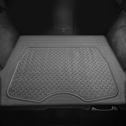 FH Group ClimaProof Universal Cargo Mat – All-Weather, Trimmable Trunk Mat (48" W x 32" D) – Fits Most Cars, SUVs & Trucks – Gray - Image 2