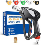 TOOLCY 5000 PSI Pressure Washer Gun Stainless Steel 3/8" Swivel Fitting by TOOLCY