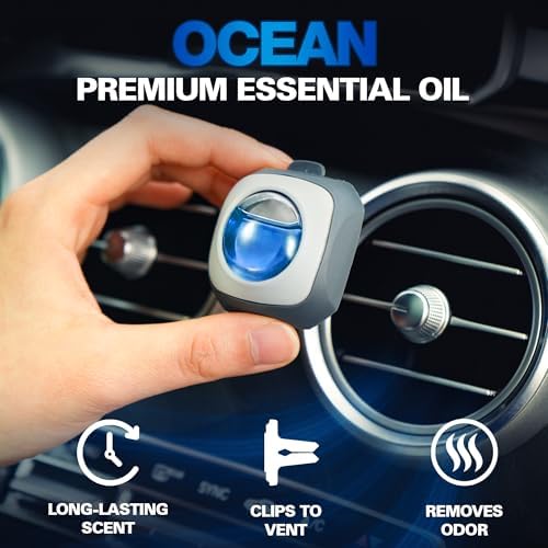 Air Jungles Ocean Scent Car Air Freshener Vent Clip 6 Ct, Long Lasting - Image 2