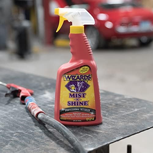 Wizards Mist-N-Shine Quick Detailer Spray - Waterless Wash - 22 oz - Image 6