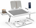 Limitless TotalDesk Portable Workstation and Lap Desk with Adjustable Height & Tilt (White) by LimitlessInnovations
