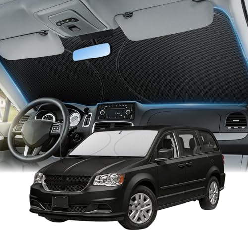 Zanch Windshield Sun Shade for for Van, 75" × 37" by Zanch