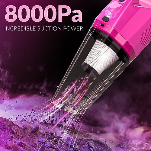 ThinkLearn Car Cleaning Kit with High Power Car Vacuum Detailing Kit - Image 2