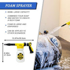 Car Wash Foam Gun Sprayer,Foam Connon for Garden Hose,Cleaning Kit - Image 6