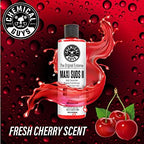 Chemical Guys CWS_101_16A Car Wash, Dry & Shine Bundle - Maxi-Suds II Foaming Car Wash Soap, 16 oz, Cherry Scent + After Wash Gloss Boosting Drying Aid (16 oz) (2 Items) - Image 6