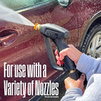 Westinghouse Short Pressure Washer Gun - 3600 Max PSI, M22 Connector - for Gas and Electric Pressure Washers - Image 4
