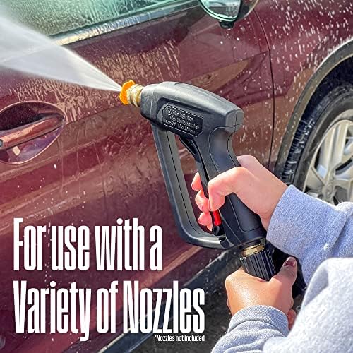 Westinghouse Short Pressure Washer Gun - 3600 Max PSI, M22 Connector - for Gas and Electric Pressure Washers - Image 4
