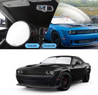 TINGLU Sun Shade for Dodge Challenger 2015-2023 Coupe,SRT Hellcat,Redeye,GT,RT,TA Coupe,Widebody,SXT,RT Scat Pack Accessories Windshield Sun Shade Window Shade UV Rays Protection Sun Visor Cover - Image 6