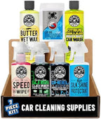 Chemical Guys, 7-Piece Starter Car Care Kit, Wash, Wax & Interior Cleaning by ChemicalGuys