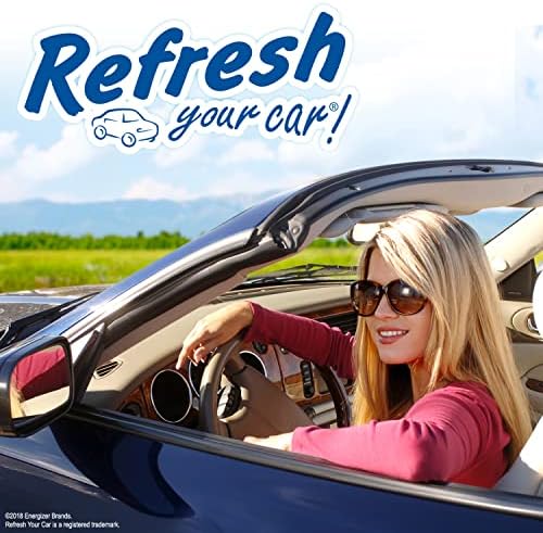 Refresh Your Car Air Freshener, Odor Eliminator, Set of 6 Auto Dual Scent Vent Sticks, Lightning Bolt and Ice Storm Scent, Refresh Your Car (Pack of 2) - Image 5