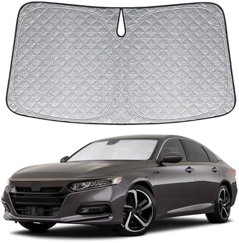 6 Layers Windshield Sun Shade for Honda Accord 2017-2022 by Federedevo