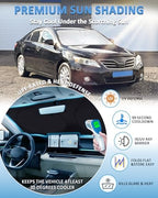 Windshield Sun Shade for 2007-2009 2010 2011 Toyota Camry LE XLE Hybrid SE - Image 2