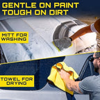 Clean Car USA Foam King™ Car Wash Foam Gun & Microfiber Mitt, Foam Sprayer - Image 5