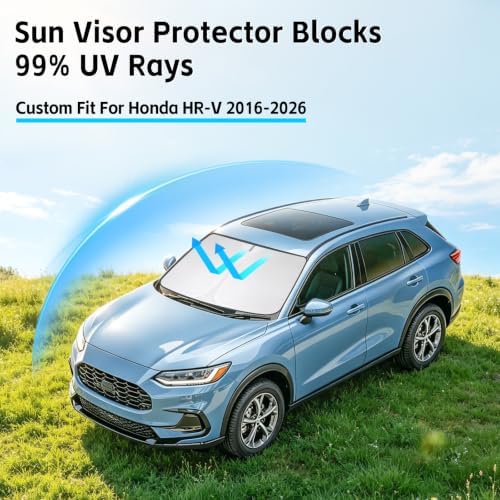 Windshield Sun Shade for Honda HRV 2016-2026 Sunshade - Image 2