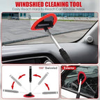 17PCS Car Cleaning Kit, Car Interior Detailing Kit with Red High Power Handheld Vacuum, Detailing Brush Set, Windshield Cleaner, Cleaning Gel, Complete Auto Accessories for Women - Image 3