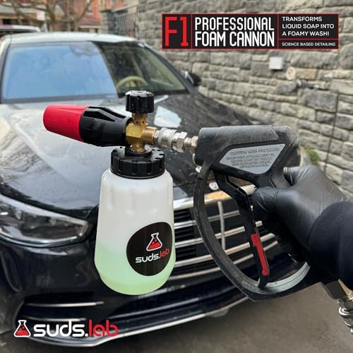 Suds Lab F1 Professional Foam Cannon, 32 oz. Canister, Pressure Washer - Image 4