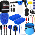 Car Wash Kit with Foam Gun, Bucket and Cleaning Tool, Car Washing Kit by LIANXIN