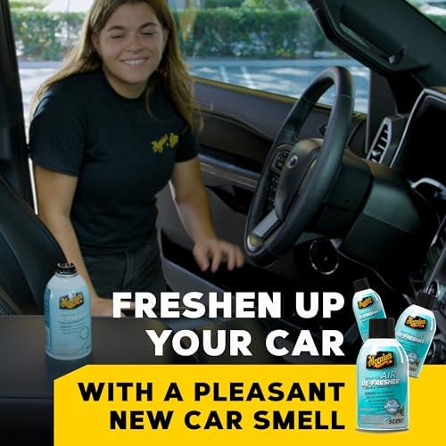 Meguiar’s Whole Car Air Refresher Odor Fighting MIst, New Car Scent, 2 Oz - Image 2
