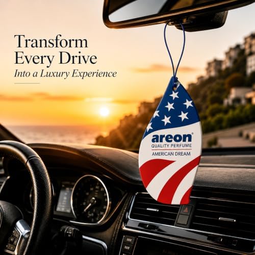AREON MON American Dream Scent Hanging Car Air Freshener Pack of 12 - Image 2