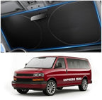 Zanch Windshield Sun Shade for Chevrolet Express 2000-2014 by Zanch