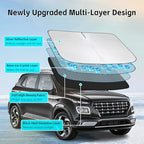 Windshield Sun Shade for Hyundai Venue 2020-2026 Sunshade - Image 3