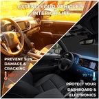 Windshield Sun Shade for Toyota Tacoma 2016-2023 - Image 2