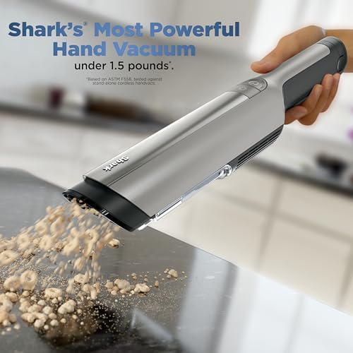 Shark WANDVAC Power PET Cordless Hand Vac, White, WV410WH - Image 2