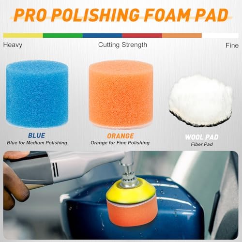 331 PCS 2 Inch Wet Dry Sanding Discs 60-10000 Grit Assorted - Image 5