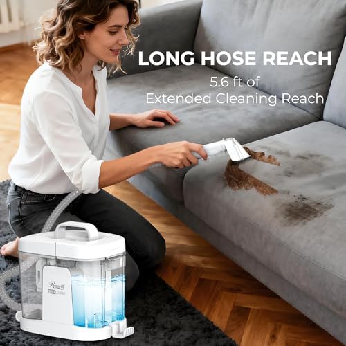 Rosewill Multi-Purpose Portable Carpet and Upholstery Cleaner, Powerful Suction 17 KPa Spot Cleaner, 550W Motor, Car and Auto Detailer, Stain/Spot Remover; Versatile Use: Carpet, Sofa, Pet Hair - Image 2