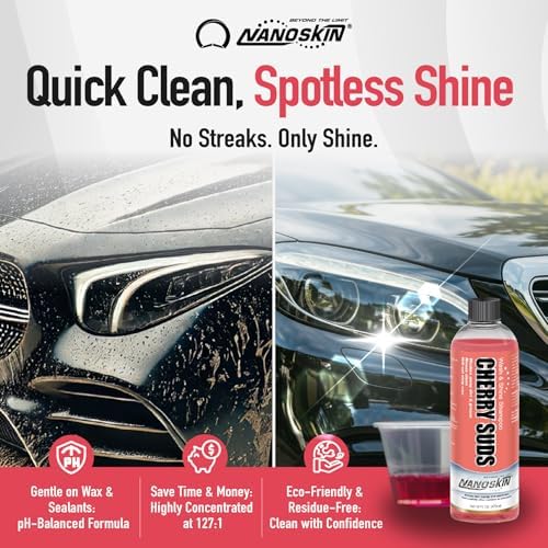 Nanoskin CHERRY SUDS Car Wash Shampoo for Foaming, 55 Gallon - Image 5