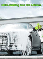 Foam Cannon for Pressure Washer (Wide Mouth), Stainless Steel Filter Thick Snow Car Wash Foam Gun, Adjustable Soap Cannon with 1/4“ Quick Connector, Additional 1.1mm Orifice Nozzle, 1L HDPE Bottle - Image 6