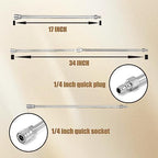 RIDGE WASHER Pressure Washer Extension Wand, 17 Inch, Stainless Steel - Image 2