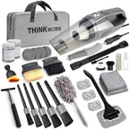 THINKWORK Car Cleaning Kit with High Power Vacuum,31PCS Car Detailing Kit by THINKWORK