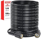 YAMATIC Pressure Washer Hose 100 FT 1/4", 3200 PSI, M22-14mm Females by YAMATIC