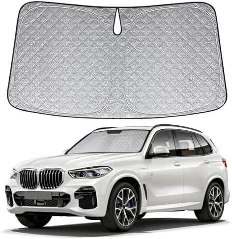 6 Layers Windshield Sun Shade for BMW X5 2019-2024 by Federedevo