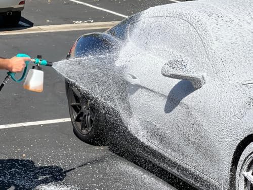 QUIVR Foam Cannon – Adjustable Foam Blaster for Pressure Washers, Professional Car Wash Tool for Thick Suds, Auto Detailing, Trucks, RVs, Boats, Motorcycles, and More - Image 4