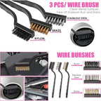 Windshield Cleaner Tool, 17Pcs Pink Car Interior Cleaning Kit, Detailing Kit Cleaner, Detailing Brush, Cleaning Gel, Inside Cleaning Supplies Accessories for Women Girl Gift - Image 7