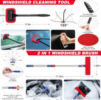 41Pcs Car Wash Cleaning Kit with High Power Handheld Vacuum Windshield Cleaning Tool Collapsible Bucket Detailing Brushes Tire Brush Towels Complete Detailing Set for Car - Image 3