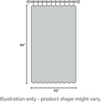 RYB HOME Blackout Curtains for Bedroom Living Dining Room 84 inches Long | Privacy Protection, Thermal Insulated, Sunlignt Heat Blocking, Drapes for Nursery Rental Room, W42 x L84, Mocha, 2 Panels - Image 10