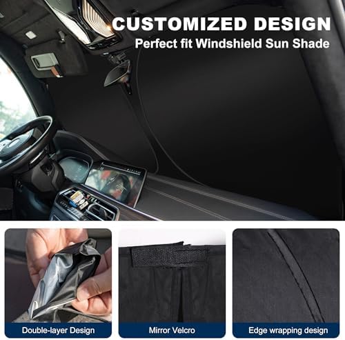 Sun Shade for VW Golf GTI e-Golf/Golf R 4Door Hatchback 2015-2021 - Image 4