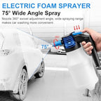 Luney 1.5L Electric Foam Sprayer, USB Rechargeable, for Car Washing, Home - Image 3