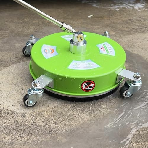 PWACCS 14" Pressure Washer Surface Cleaner with Wheels, Stainless Steel - Image 5