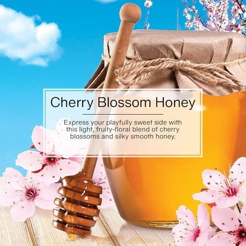 LITTLE TREES Car Air Freshener | Hanging Paper Tree for Home or Car | Cherry Blossom Honey | 6 Pack - Image 5