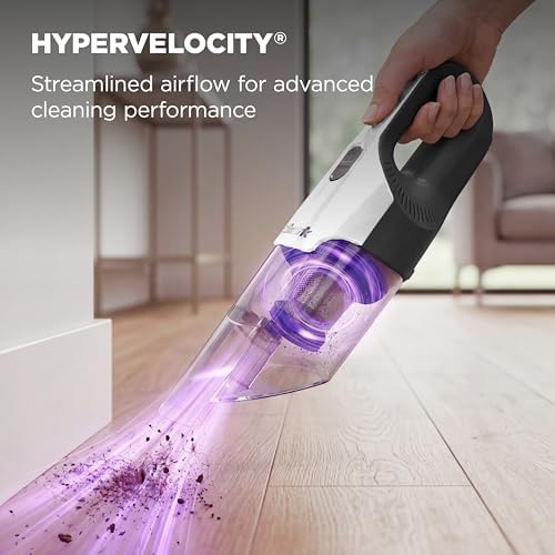 Shark Cyclone PET Handheld Vacuum, Pearl White, AA701 - Image 2