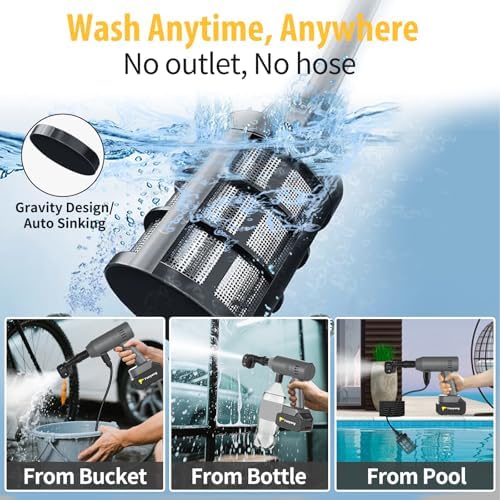 Yoeyang Portable Mini Handheld Cleaning Tool with 2 Batteries - Image 6